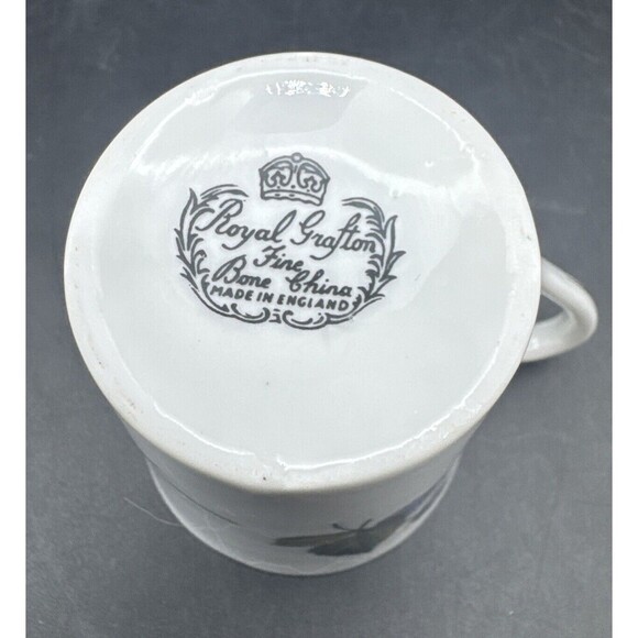 Royal Grafton FRUIT Bone China Teacup & Saucer Set Apple Grapes Blackberry - Picture 10 of 10